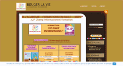 Desktop Screenshot of bouger-la-vie.com